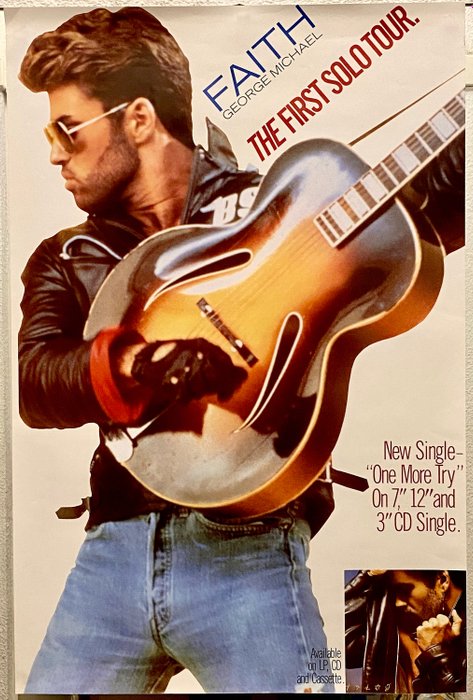 A3 SIZE BUY 2 GET ANY 2 FREE! GEORGE MICHAEL FAITH POSTER CC1 PRINT A4 