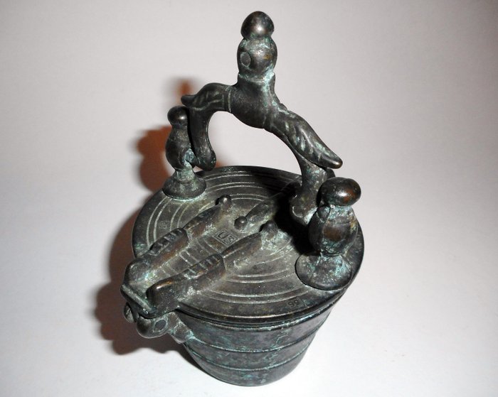 Nürnberger Gewichtskorb - Bronze