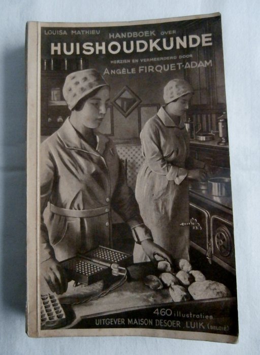Louisa Mathieu, P.Mertens, Elen-Simon, e.a. – Lot boeken over Kookkunst, voedingsleer, huishouding, warenkennis – 1930/1975