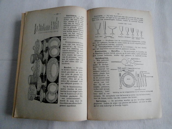 Louisa Mathieu, P.Mertens, Elen-Simon, e.a. – Lot boeken over Kookkunst, voedingsleer, huishouding, warenkennis – 1930/1975