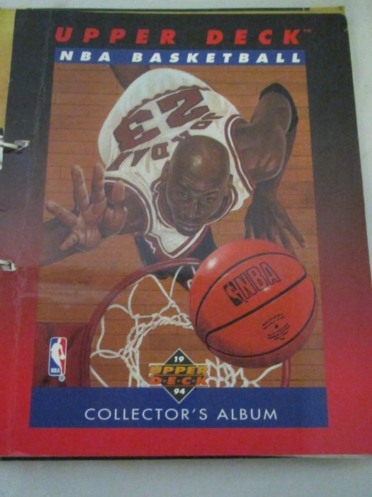 Colecionador de basquete da NBA no convés superior, álbum 1993/1994