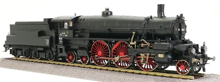 Roco H0 - 63310 - Locomotora de vapor con ténder - BR16 - DB