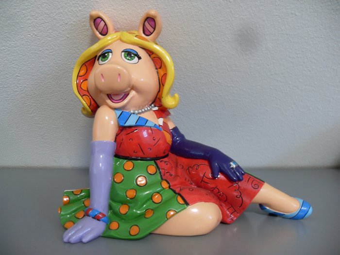 Enesco Romero Britto - Disney Miss Piggy Figur - Catawiki