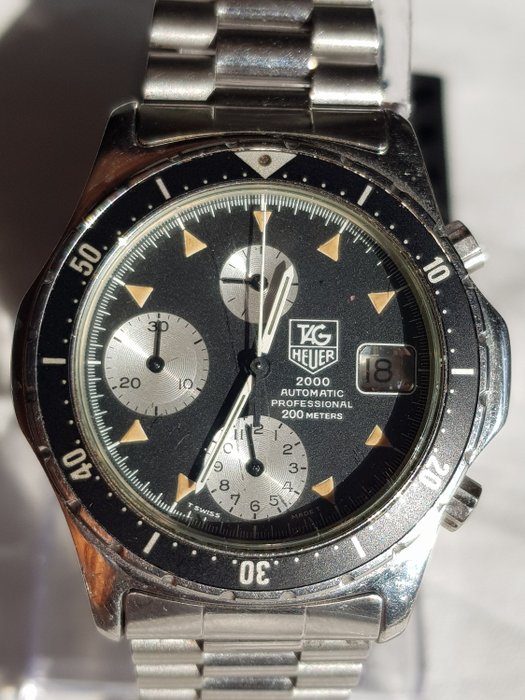 TAG Heuer - 2000 Series Automatic Chronograph 200m - Ref. 173.206 - Heren - 1980-1989