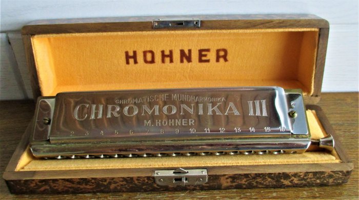 Hohner - Chromonika III - 彩色口琴 - 德国