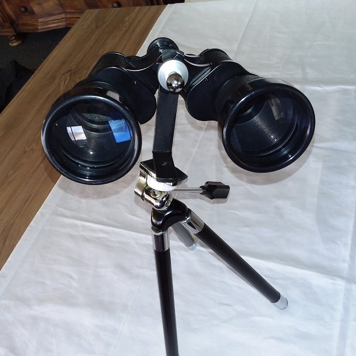 Powerful tough binoculars "Binopet" (Z type) -124 at 1000m-- 7x50. FIeld value 7.1 * {ideal combination}