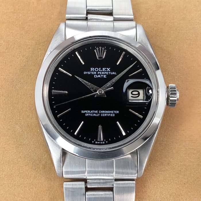 rolex 1500 black dial