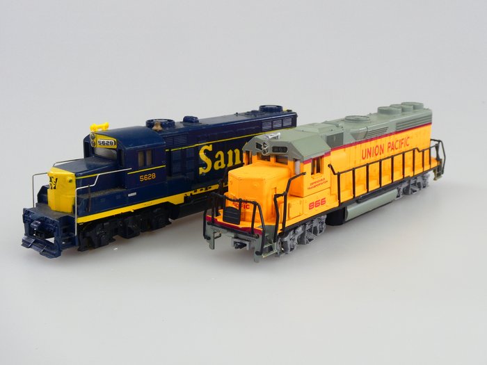 TYCO ATSF Santa FE Caboose 7240 H0 HO Scale Union Pacific 1408 Car for sale online 
