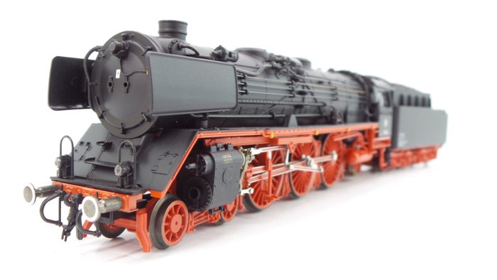 Roco H0 - 43238 - Locomotiva a vapore con carro di scorta - BR 01 150 Versione museo - DB
