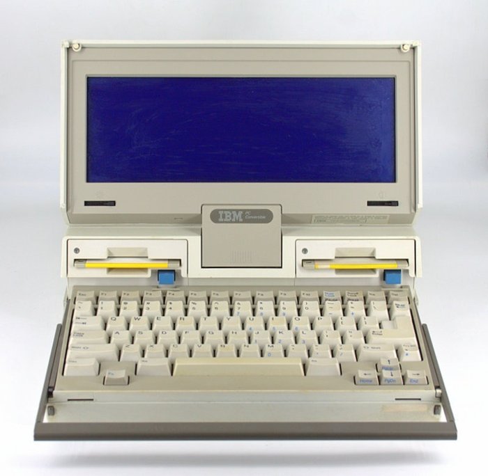 IBM - PC 5140 Convertible，罕见的首个型号，英国制造，年份1986