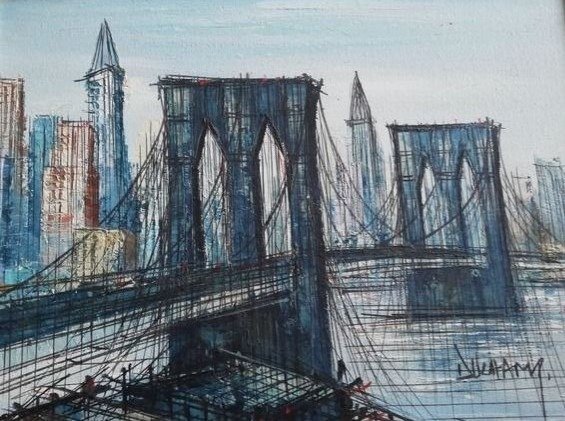 Suzanne Duchamp - Pont de Brooklyn