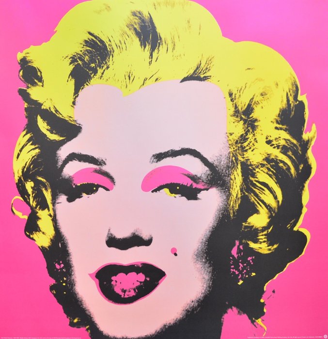 Andy Warhol Foundation Limited Edition Offset Litho 31x40cm Marilyn Monroe 1964