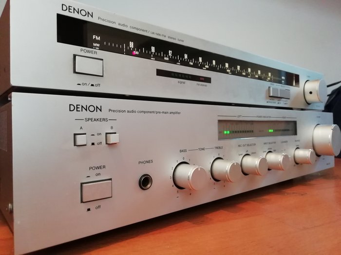 Denon - PMA 710 & TU 710 - Vários modelos - Amplificador integrado, Sintonizador