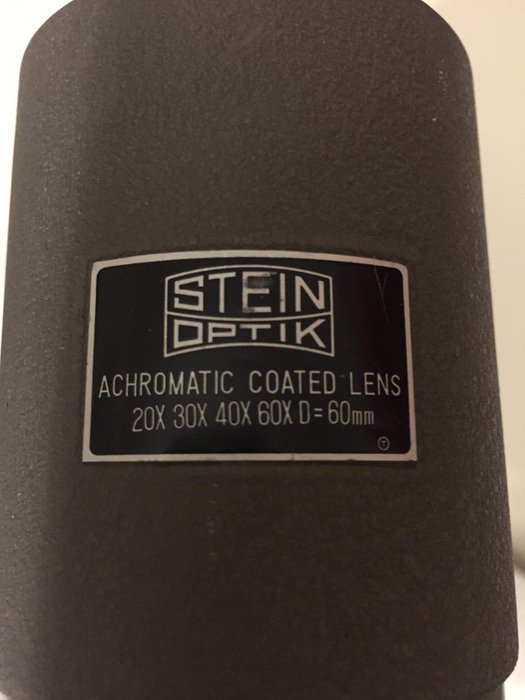 Stein Optik  Turret Spotting Scope 20x30x40x60=60 mm.
