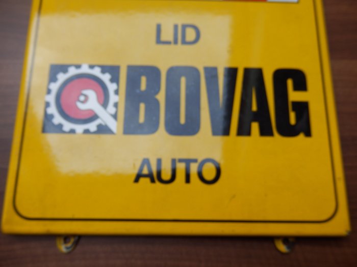 Emaille Bord van Lid BOVAG Auto (1) – Emaille