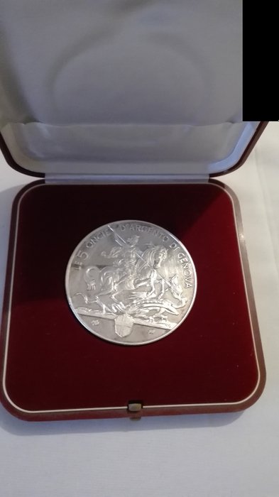 Italien - Medaglia da 5 Oncie di Genova - Silber
