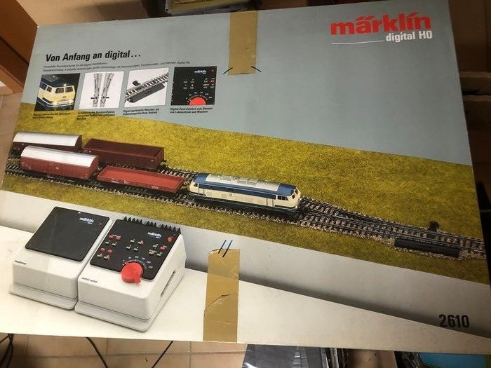 Märklin H0 - 2610 - Treinset - Startset met BR 216, K-rail en besturingseenheid - DB