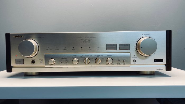 Sony - TA-E80es  - Stereo Control Amplifier - Champagne