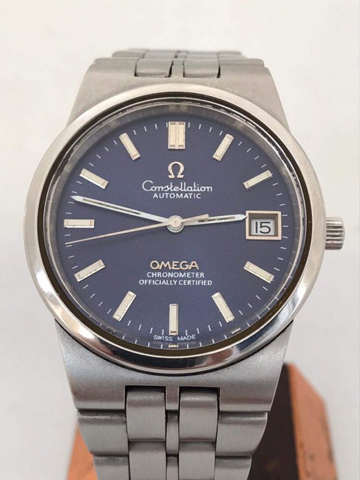 Omega - Constellation Automatic Chronometer Dark Blue - 168.0055 - Mænd - 1970-1979