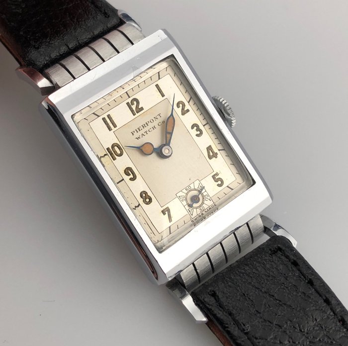 Pierpont Watch Co. - New Old Stock Tank Watch - 男士 - 1901-1949