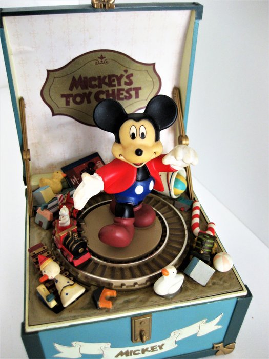 Disney/Schmid - Animated Music Box - Mickey's Toy Chest 