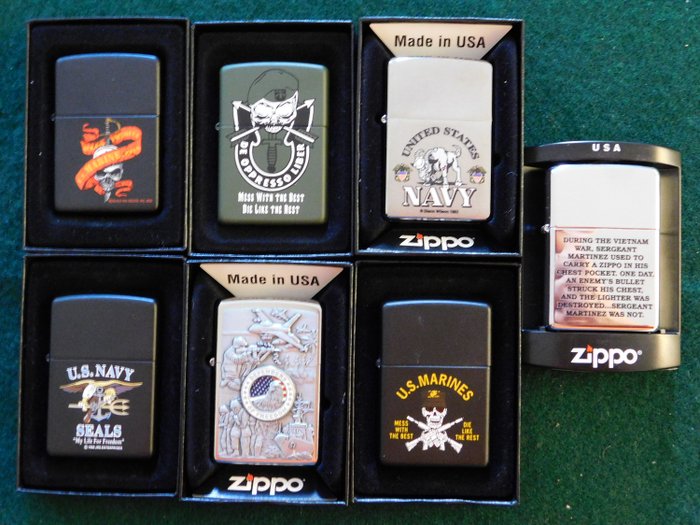 Zippo Salutes The Military Zippo Lighter