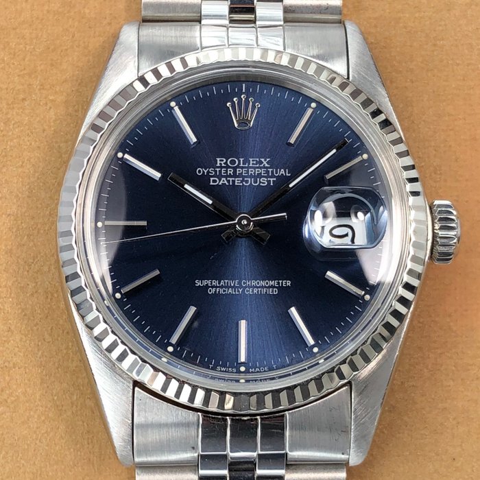 rolex 16014 blue dial
