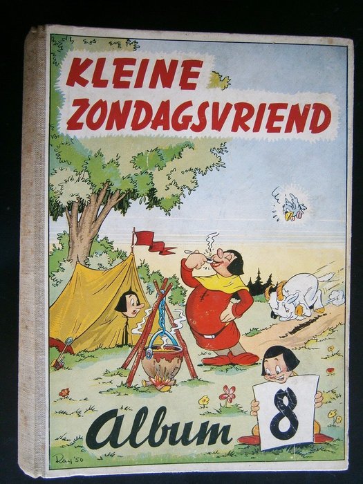 Kleine Zondagsvriend – Album 8 – Hardcover – Eerste druk – (1949)