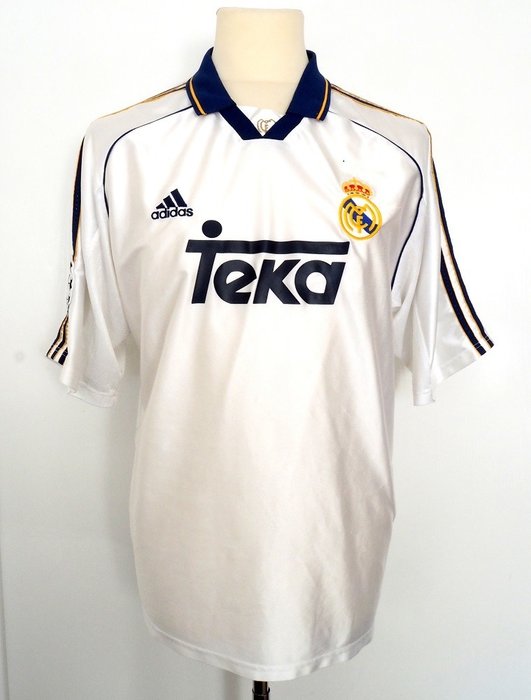 Real Madrid - 1999/2000 Champions League match worn - Clarence Seedorf - Jersey