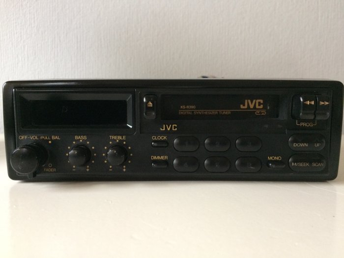 Stereo-Radiokassette der alten Schule - JVC  KS-R390   1989