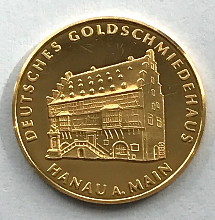 Németország - Medaille o.J. -  Deutsches Goldschmiedehaus Hanau - Arany