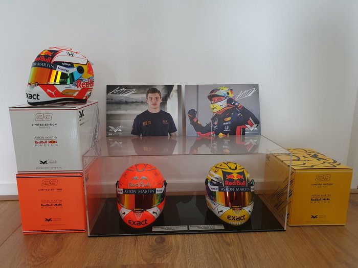 Schuberth – 1:2 – Max Verstappen Scale Helmet 1:2 – Including luxury display box for two helmets, two driver cards, original packaging and protective