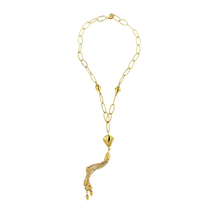 Gritti - Made in Italy - 18 carati Oro giallo - Collana con pendente