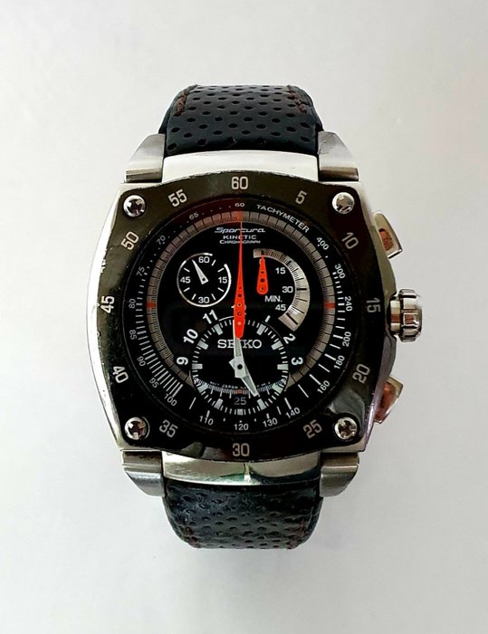 Seiko - sportura kinetic chronograph - 7L22A - Homem - 2000-2010
