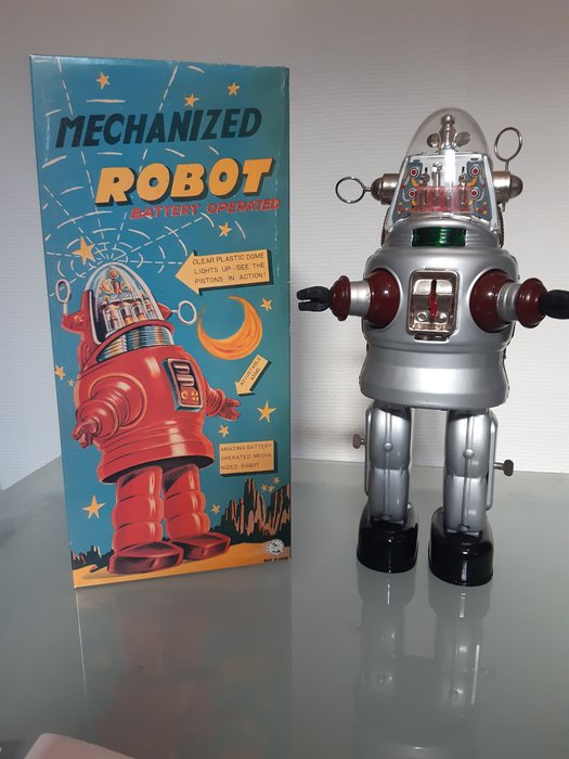 Mechanized robot Osaka tin - Roboter robby the robot - 1990-1999 - Japan