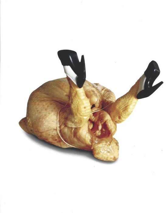 Helmut Newton (1920-2004) - Chicken In Heels 1998 Photograph