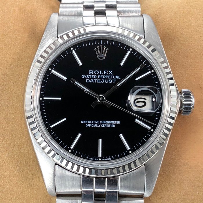 Rolex - Datejust Black Dial - 16014 