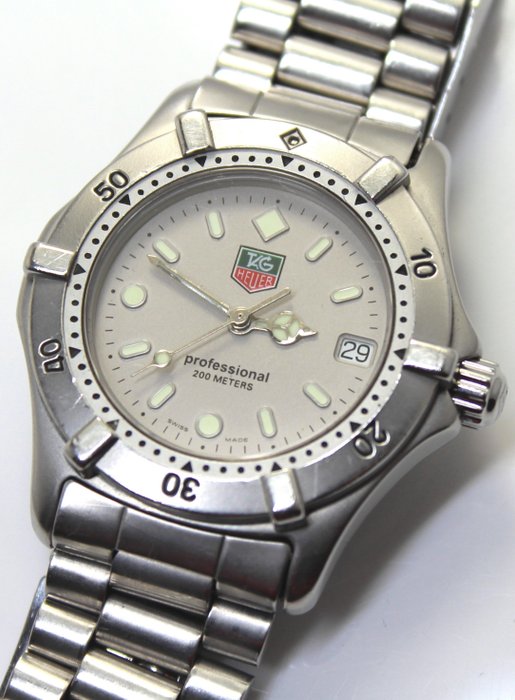 TAG Heuer - Swiss Made - "No Reserve Price" WE1211-R - Professional 200 m - Herre - 2000-2010