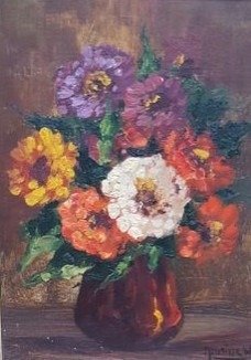 Willy Meurisse (1938) - Bouquet De Fleurs