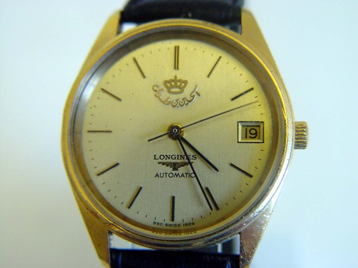 Longines - King Hussein of Jordan Dial - "NO RESERVE PRICE" - Hombre - 1970-1979