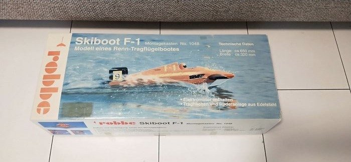 Robbe – 1048 – Vintage Rc modelbouw boot F1-SKIBOOT