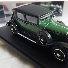 1/43 ESVAL 1928 Cadillac 341A Berline La voiture blindée d'Al Capone #EMUS43077A 
