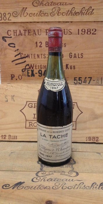 1947 Domaine de la Romanée-Conti - La Tâche Grand Cru - 1 Bottiglia (0.75L)