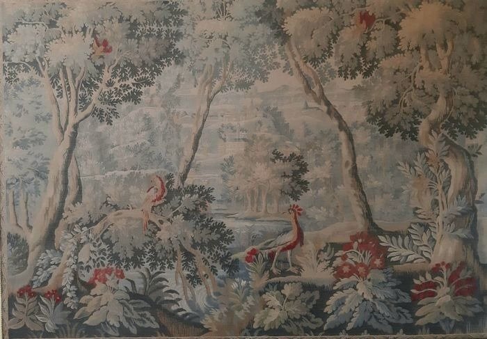 Antiker Wandteppich JP Paris - Gobelins Panels 1960 - Textilien