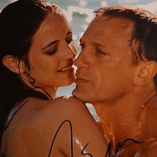 Autograph James Bond Casino Royale Bond Girl Autogramm Eva Green