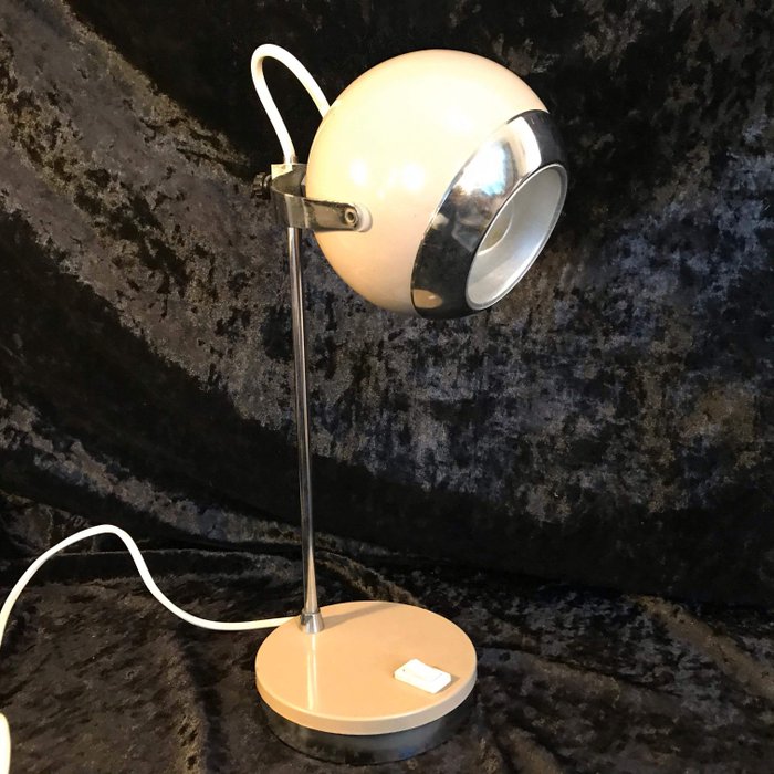 Lampe Led à poser La Petite Lampe - Jaune Métal - Aluminor - LA