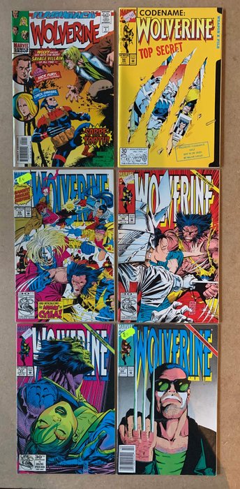 Wolverine 1988 series # 74 very fine comic book