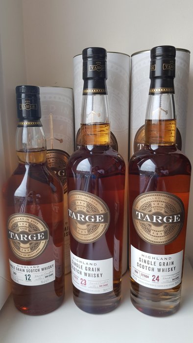 The Targe 24 years - 23 years - 12 years old - 70cl - 3 bottles - Catawiki