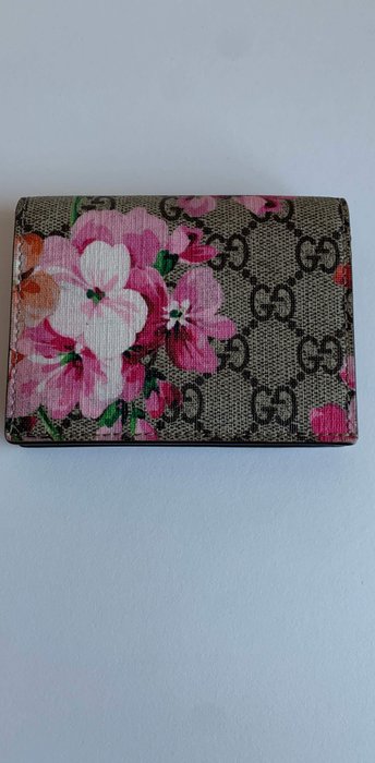 gucci blooms card case