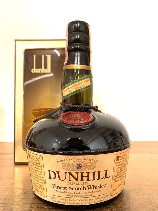 Dunhill Old Master Finest Scotch Whisky - b. Années 1980 - 75cl